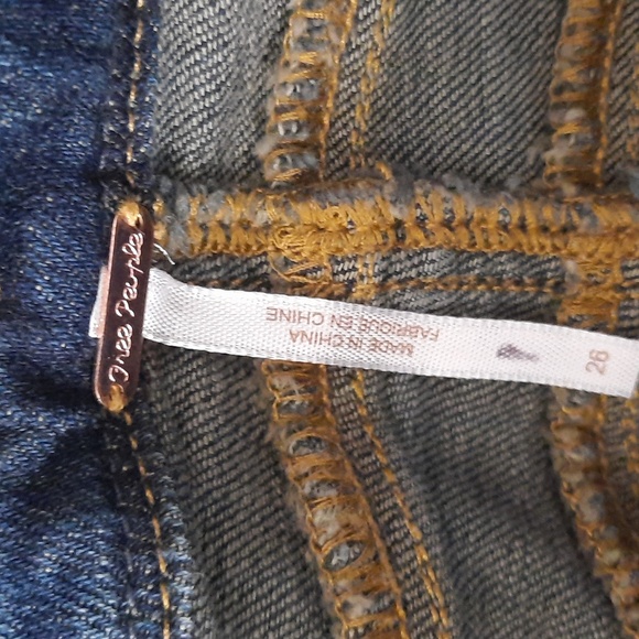 Free People Wide Leg Jeans - Picture 2 of 8